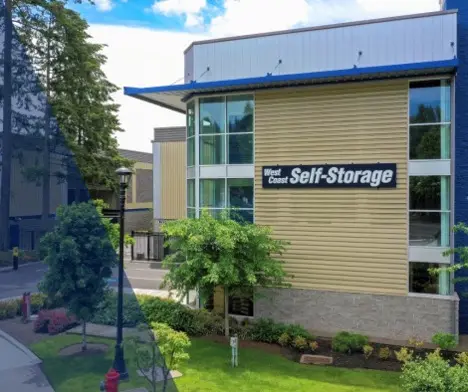 West Coast Self Storage building
